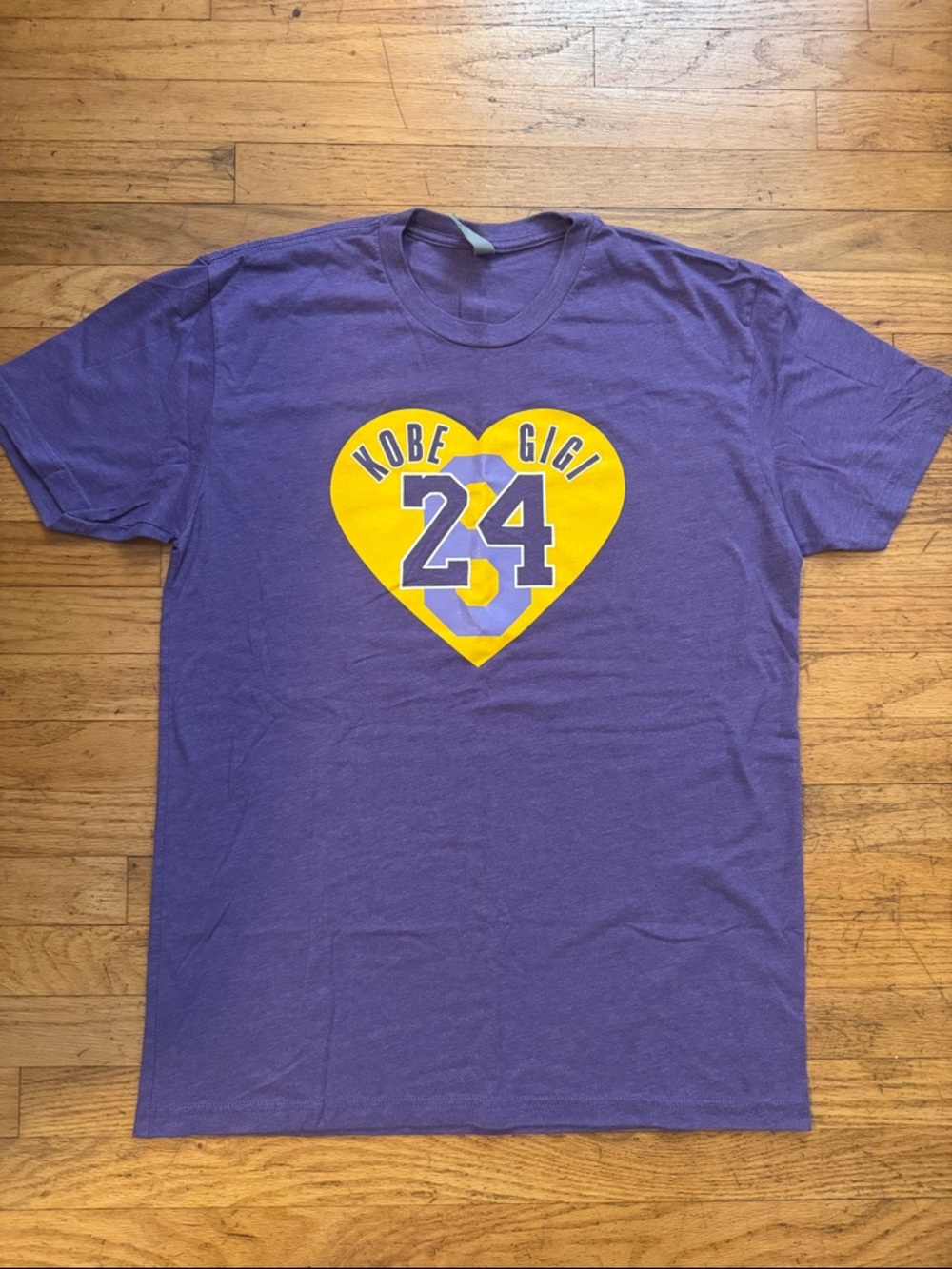 NWOT! Purple Kobe & Gigi Bryant T-shirt